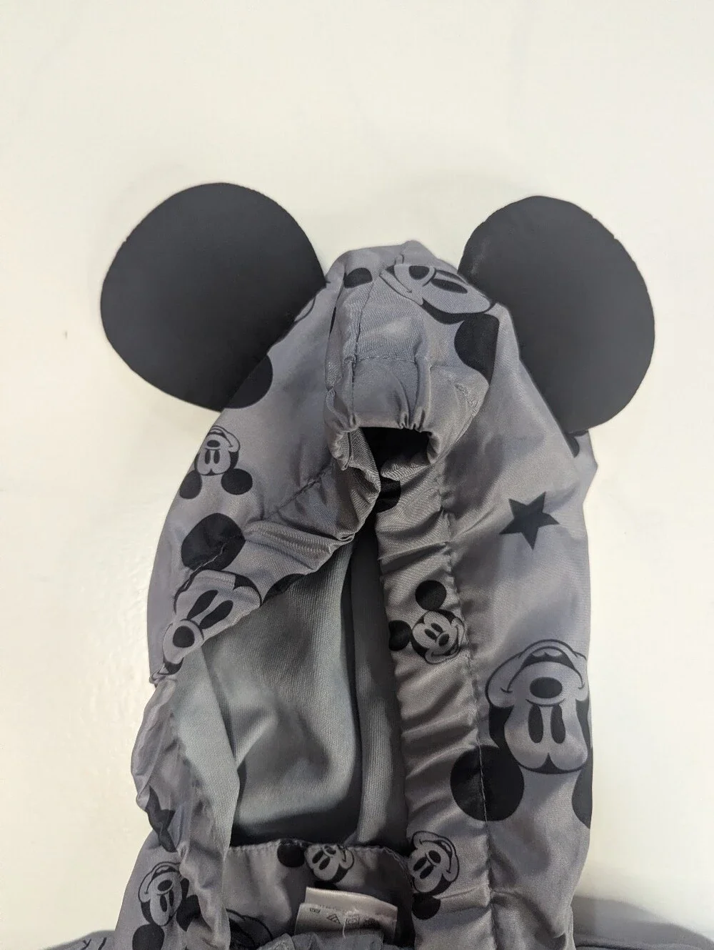 Disney Junior Mickey Mouse Jacket Windbreaker With Mickey Ears Size 12 Months